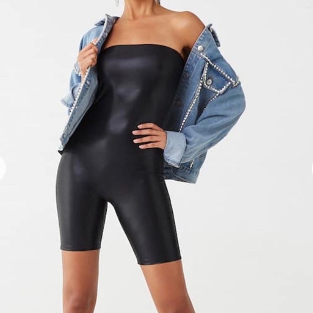 Metallic Tube Romper